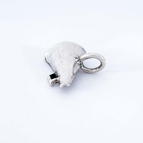 Vintage Thailand Sterling Silver 925 Cheer Megaphone Pendant Charm - Picture 3 of 7